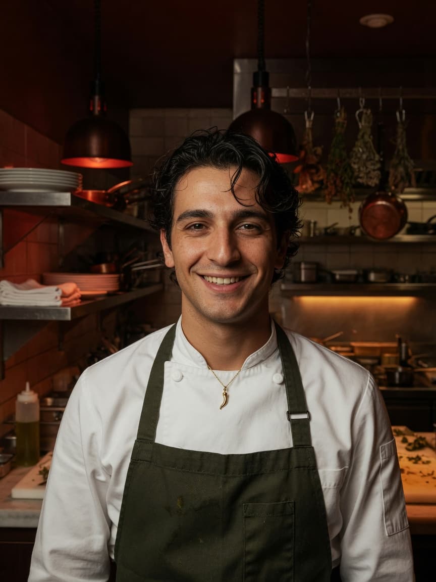 Luca Bianchi, Pasta chef